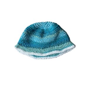 Bob en crochet - Bleu