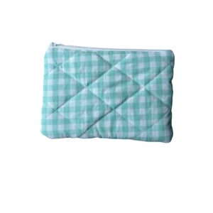 Pochette - Vichy Turquoise