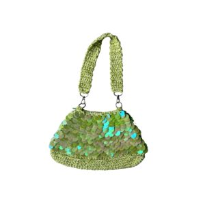 Sac en crochet - Vert