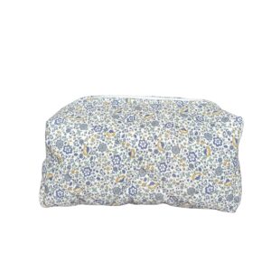 Trousse de Beauté – Fleurs Bleues